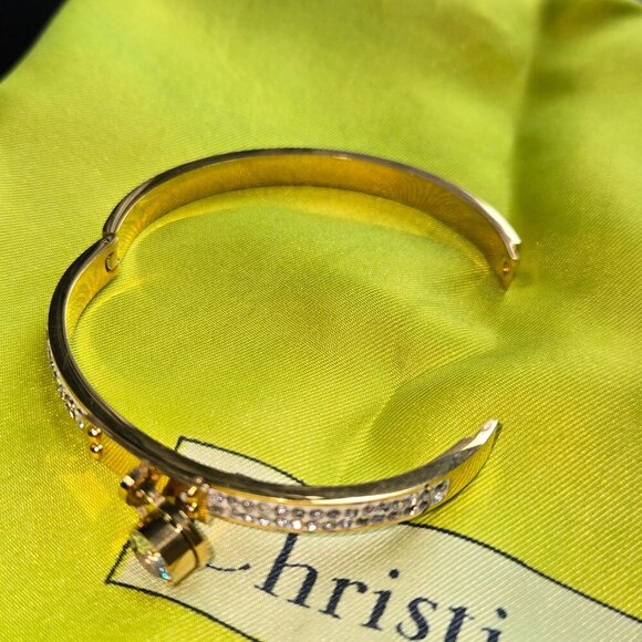 2/$20 Cubic Zirconia Bangle bracelets set of 3 - Picture 2 of 7